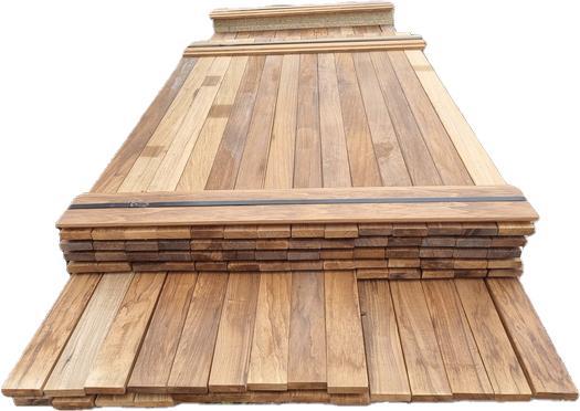 Hardhouten latten geschaafd 1.8x6.8 cm - nr: HP241, Tuin en Terras, Palen, Balken en Planken, Nieuw, Planken, 180 tot 250 cm, Hardhout