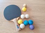 Tafel tennis batje en ballen diversen - BEST, Sport en Fitness, Tafeltennis, Ophalen of Verzenden, Zo goed als nieuw