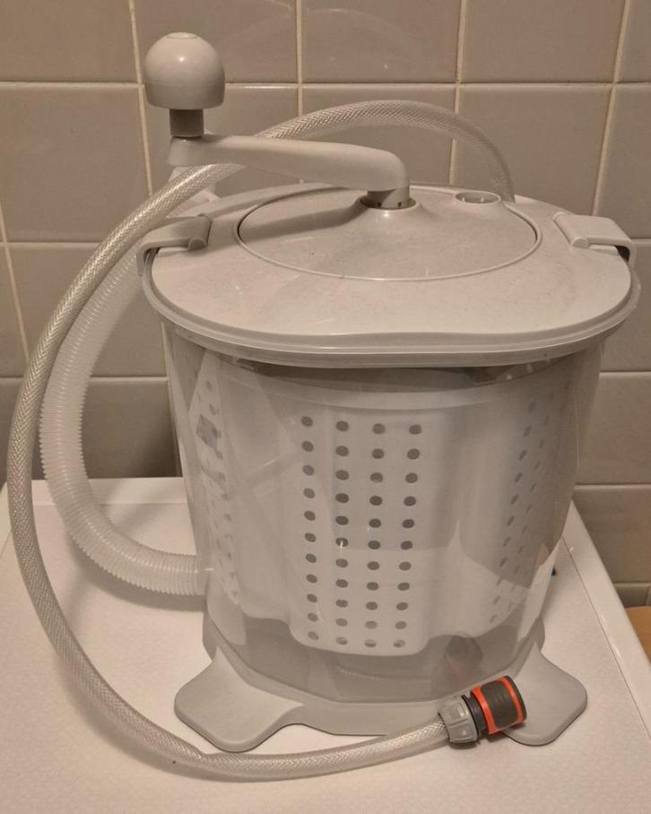 Handwasmachine Genialo 6545025, Caravans en Kamperen, Kampeeraccessoires, Zo goed als nieuw, Ophalen
