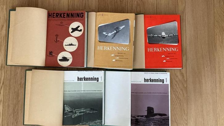 Herkenning – 5 gebundelde boeken (jaargangen 1951–1971) | Mi, Boeken, Oorlog en Militair, Gelezen, Algemeen, 1945 tot heden, Ophalen