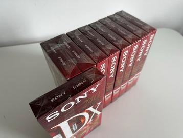 9x Sony VHS Banden Nieuw & Gesealed beschikbaar voor biedingen