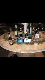 Haspel sta tafel diameter 1,6m!, Tuin en Terras, Ophalen, Zo goed als nieuw, Rond, Hout