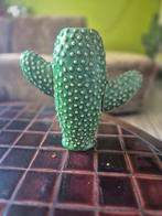Cactus vaasje., Huis en Inrichting, Ophalen of Verzenden, Geel, Glas, Minder dan 50 cm