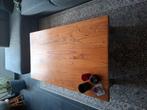 Mooie teakhouten salontafel, Huis en Inrichting, Ophalen of Verzenden, Minder dan 10 m²