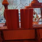 2 nieuwe terra lampenkap lampenkappen roestkleur kwantum, Ophalen of Verzenden, Nieuw, Rond