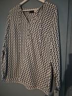 Laura Kent Bloes - Kattenprint - Maat 46, Verzenden, Zwart, Maat 46/48 (XL) of groter, Zo goed als nieuw