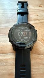 Garmin Fenix 5X Plus, Zwart, Garmin, Ophalen of Verzenden, Waterdicht