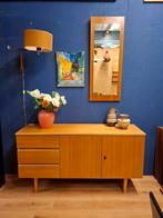Vintage dressoir jaren 60 lowboard sideboard wandmeubel kast, Ophalen, Vintage jaren 60 70 design, N.v.t., Zo goed als nieuw