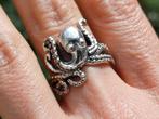 Vanoli 925 zilveren ring octopus inktvis maat 16 17 18, Vanoli, Amsterdam, Nieuw, Ophalen of Verzenden
