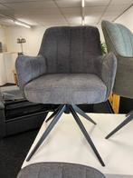 Eetstoel Antraciet 360 draaibaar voorraad super laagsteprijs, Overige kleuren, Nieuw, Ophalen of Verzenden, Stof