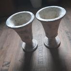 Vaasjes 2 stuks, Huis en Inrichting, Woonaccessoires | Vazen, Overige kleuren, Ophalen of Verzenden, Minder dan 50 cm, Glas