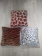 Jungle kussentjes, Ophalen, Nieuw, Bruin, Vierkant