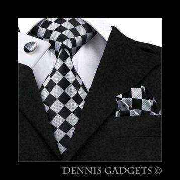 Dennis Gadgets: 100 % zijden stropdas ( 3 delig !! ) DG 1441 beschikbaar voor biedingen