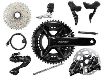 Russellbikes: Shimano 105 R7170 Di2  Disc 12sp groepset beschikbaar voor biedingen