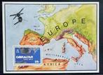 Gibraltar & Bulgarije blokken Europa postfris, Verzenden, Bulgarije, Postfris