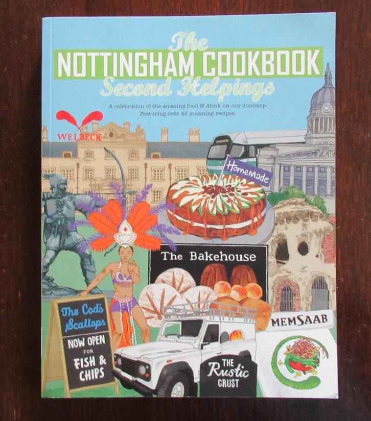 The Nottingham Cookbook Second helpings, Katie Fisher, Boeken, Kookboeken, Zo goed als nieuw, Ophalen of Verzenden