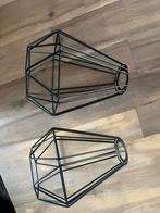 2 geometrische draadstaal lampenkappen, Huis en Inrichting, Ophalen, Zo goed als nieuw