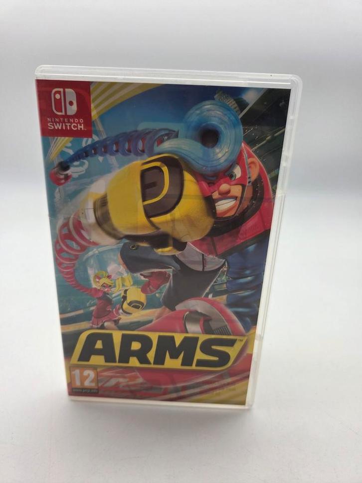 ARMS - Nintendo Switch - Vechtgame, Spelcomputers en Games, Games | Nintendo Switch, Zo goed als nieuw, Vechten, 2 spelers, Vanaf 12 jaar