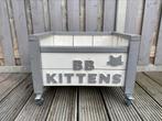 Steigerhouten katten / honden bak ( mand )., Ophalen, Zo goed als nieuw