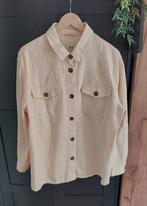 C&A Overhemd Blouse crème zalmoranje XXL🙂, Beige, Maat 42/44 (L), Nieuw, Ophalen of Verzenden
