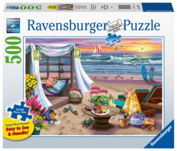 Ravensburger: Strandavond 500 XXL stukjes beschikbaar voor biedingen