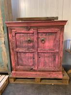 Oud roze kastje uit India, Ophalen, Met deur(en), 100 tot 150 cm, Nieuw