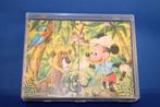 Vintage Disney blokpuzzel, Hermann Eichhorn, compleet. K6, Kinderen en Baby's, Speelgoed | Kinderpuzzels, Gebruikt, Meer dan 50 stukjes