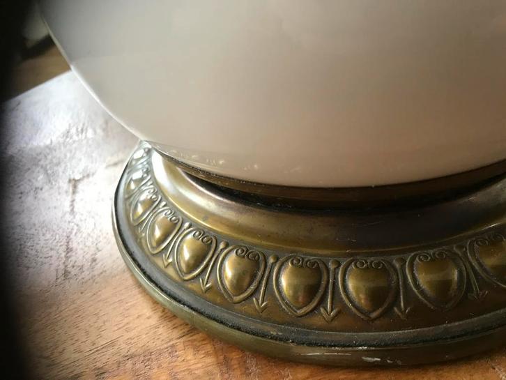 Antieke Olielamp Omgebouwd tot Elektrische Lamp, Antiek en Kunst, Antiek | Lampen, Ophalen