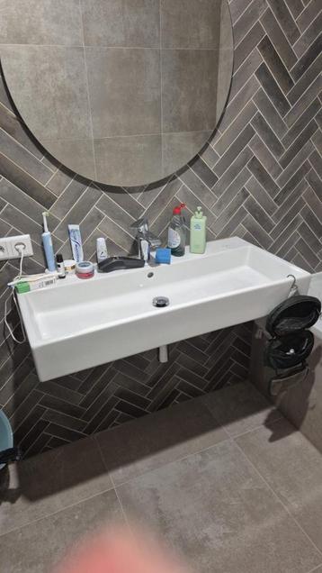 Wasbak van Duravit incl. kraan van Grohe 100*47 beschikbaar voor biedingen