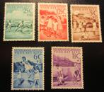 Nederlandse Antillen, toeslagserie Kinderzegels, 1951, Verzenden, Postfris