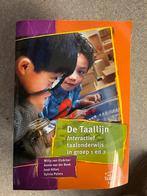 De Taallijn Interactief taalonderwijs groep 1 en 2, Boeken, Ophalen of Verzenden, Zo goed als nieuw, HBO