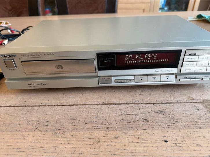 Technics sl-p202a cd-speler met afstandsbediening zie foto’s, Audio, Tv en Foto, Cd-spelers, Zo goed als nieuw, Technics, Ophalen of Verzenden