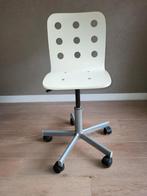 Ikea kinder bureaustoel wit, Huis en Inrichting, Ophalen, Zo goed als nieuw, Wit, Bureaustoel