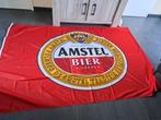 Amstel bier vlag groot, Reclamebord, Ophalen of Verzenden, Zo goed als nieuw