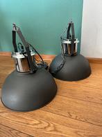 2 industriële hanglampen, Huis en Inrichting, Lampen | Hanglampen, Minder dan 50 cm, Ophalen of Verzenden, Zo goed als nieuw