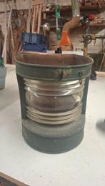 Oude Koperen Scheepslamp Armatuur, Antiek en Kunst, Ophalen of Verzenden