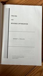 Pricing and revenue optimization- Robert L. Phillips, Gelezen, Ophalen of Verzenden