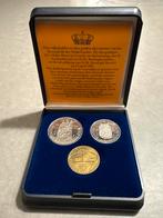 Zeldzaam Beatrix Inhuldiging Setje 1980, Ophalen, Setje, Koningin Beatrix, Zilver