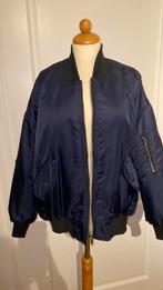 K.zell donkerblauwe bomber jas nieuw mt S, Kleding | Dames, Jassen | Winter, Verzenden, Nieuw, Maat 38/40 (M), Blauw