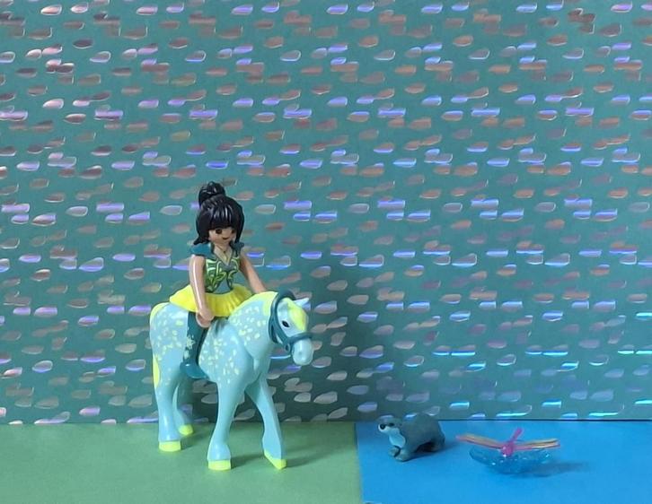 Playmobil Fairies set: Waterfee met Paard (9137), Kinderen en Baby's, Speelgoed | Playmobil, Zo goed als nieuw, Complete set, Ophalen of Verzenden