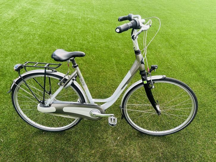 Gazelle orange lite Damesfiets 49cm N7, Fietsen en Brommers, Fietsen | Dames | Damesfietsen, Gebruikt, Gazelle, Versnellingen
