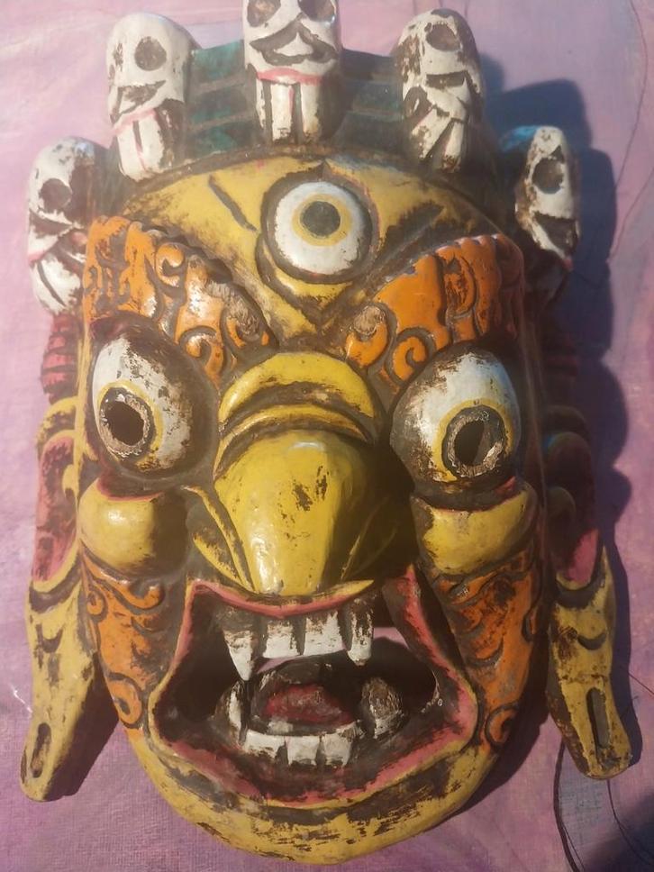 Barung Demoon Masker, Antiek en Kunst, Kunst | Niet-Westerse kunst, Ophalen of Verzenden