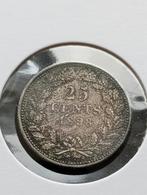 Schitterende 25 Cent 1898, Postzegels en Munten, Zilver, 25 cent, Ophalen of Verzenden, Koningin Wilhelmina