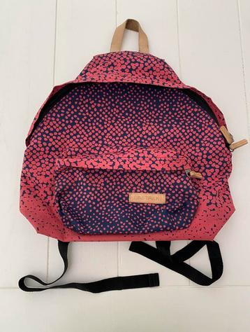 Roze/ blauwe gestipte rugzak / schooltas Eastpak beschikbaar voor biedingen