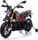 Laatste Model! Aprilia Dorsoduro 900 Zwart 12V Kindermotor, Kinderen en Baby's, Nieuw, Ophalen of Verzenden