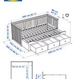 Bed, Huis en Inrichting, Slaapkamer | Slaapbanken, Ophalen