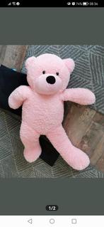 Roze Knuffel Beer 1 mtr, Ophalen, Zo goed als nieuw, Beer