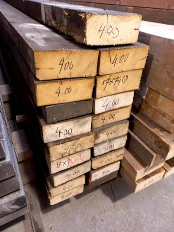 Balkhout Kopmaat 17x7cm lengte 400cm  beschikbaar voor biedingen