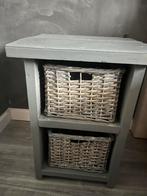 2 nachtkastjes, Huis en Inrichting, Kasten | Ladekasten, Ophalen, Gebruikt, 1 of 2 laden, 50 tot 100 cm