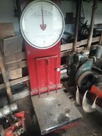 oude industriele vintage weegschalen tot 100kg, Ophalen, Gebruikt